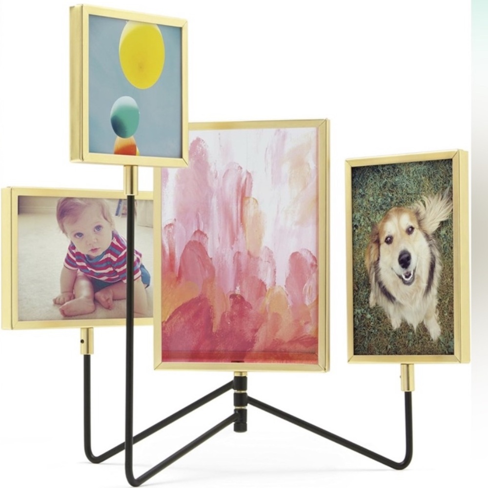 UMBRA- Gold Multi-Photo Frame Stand